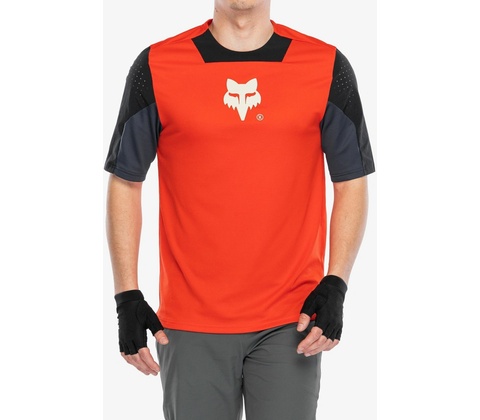FOX Defend SS Elevated fluorescent red