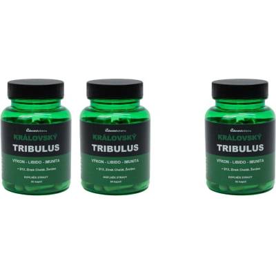 Kralovstvizdravi.cz Královský Tribulus 90% Kotvičník 500 mg 4v1 3 x 60 kapslí