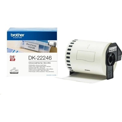 rolka BROTHER DK22246 Continuous Paper Tape (Biela 103mm)
