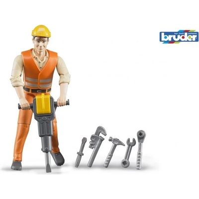 BRUDER Bruder 60020 / Фигурка на строителен работник (br 60020)