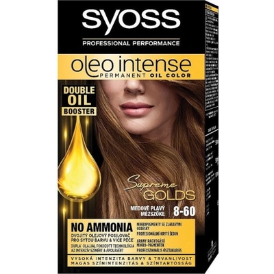 Syoss Oleo Intense barva na vlasy medově plavý 860 50 ml