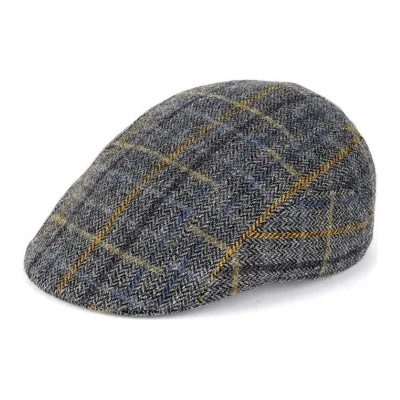 Мъжки вълнен каскет HatYou CP3469, Сиво каре