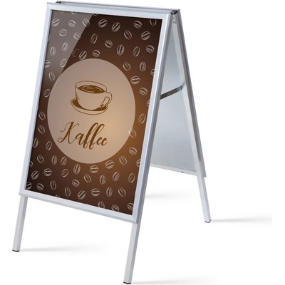 Jansen Display Set reklamního áčka A1, Káva, německy, 639 x 1094 mm