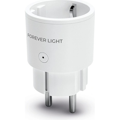 Forever Смарт контакт Forever Light Smart plug, Wi-Fi, 100-240V, 10A, App Tuya Smart (EU10)