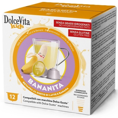 Dolce Vita Dolce Vita Бананово мляко за Dolce Gusto 12 капсули