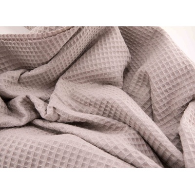 Vaflovina 100% bavlna - režná - šířka 155 cm