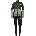 PUMA Colorblock poly suit cl b 164
