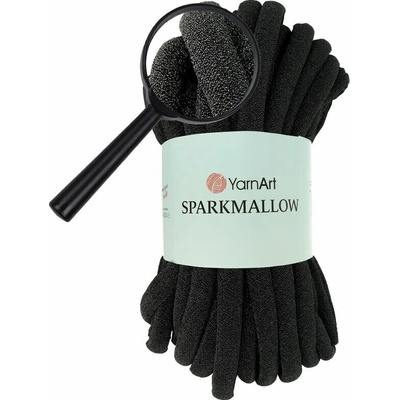 Yarnart Sparkmallow 6308 čierna