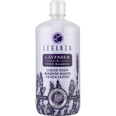 Leganza Ogranic Lavender Tечен сапун, 1 l