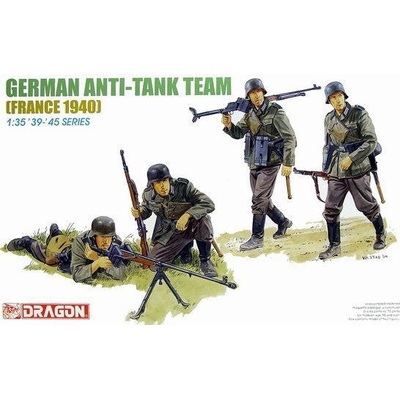 DRAGON Model Kit figurky 6196 GERMAN ANTI-TANK TEAM 1:35 – Sleviste.cz