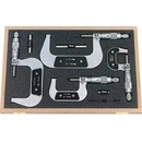 Helios Preisser 0800 513 sada třmenových mikrometrů 0 - 100 mm 0.01 mm DIN 863-1