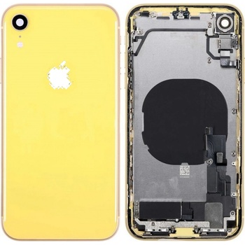 Kryt Apple iPhone XR Zadní Housing s Malými Díly žlutý