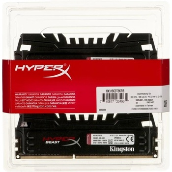 Kingston HyperX Beast DDR3 8GB (2x4GB) 1866MHz CL9 HX318C9T3K2/8