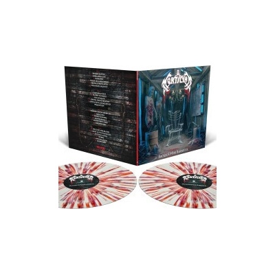 Mortician - Hacked Up For Barbecue / White Splatter / Vinyl / 2 LP