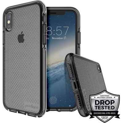 Prodigee Safetee Case - хибриден кейс с висока степен на защита за iPhone XS Max (черен)