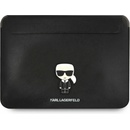 Image 1 of KARL LAGERFELD Saffiano Ikonik Sleeve 16 (KLCS16PISFBK)