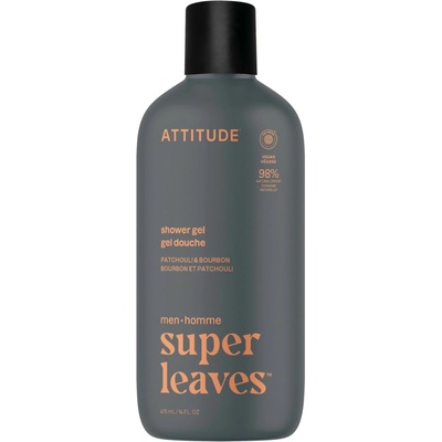Attitude Pánsky sprchový gél Super Leaves Patchouli & Bourbon 415 ml