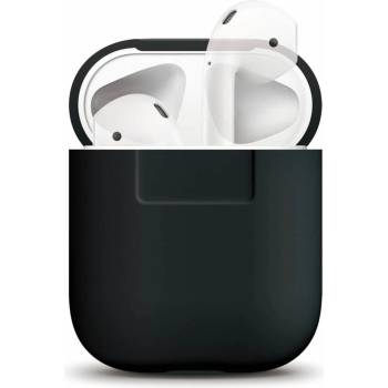 elago Защитен калъф Elago Silicone Case за Apple Airpods, черен (EAPSC-BK)