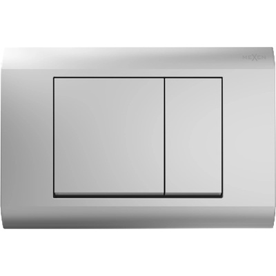 Mexen Fenix 01 бутон за изплакване, матиран хром - 600102 (600102)