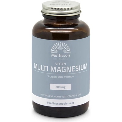 Mattisson Healthstyle Mулти Магнезий + Витамин В6 (веган формула) 90 таблетки | Mattisson Healthstyle (MT2312)