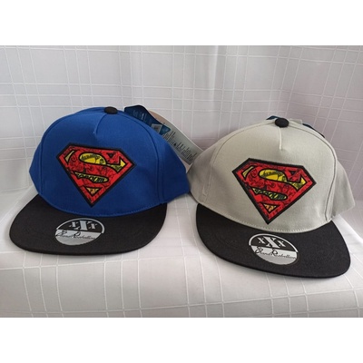 Superman kšiltovka šedá