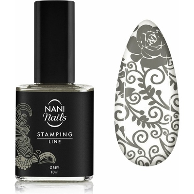 NANI lak na pečiatkovú metódu Grey 10 ml