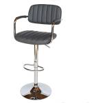Bogdan Furniture Am Бар стол Кали со-13 кожа-сива