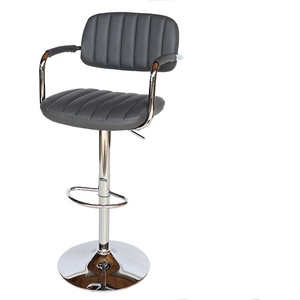 Bogdan Furniture Am Бар стол Калипсо-13 кожа-сива