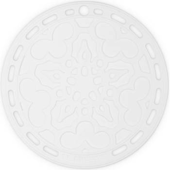 Le Creuset Подложка за горещи съдове Le Creuset с шарка 20 см бяла (93007300010000)