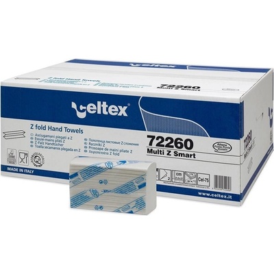 Celtex Multi Z Smart papírové skládané, 3060ks, bílé, 18x170ks 72260
