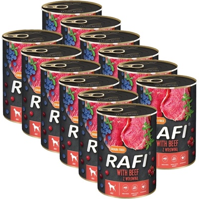RAFI Рафі Възрастен GF Пате с Говеждо 12 x 400 г