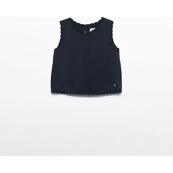Abel & Lula Черен топ за момиче Abel&Lula с фини бродерии