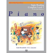 Alfred's Basic Piano Library Sight Reading Book Complete, Bk 1: For the Later Beginner