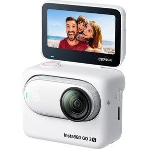 Insta360 Go 3S 128GB CINSAATA128 White (CINSAATAGO3S04) Спортна екшън камера