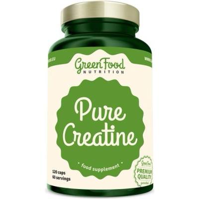 Greenfood Nutrition Pure Creatine Creapure 120 kapslí