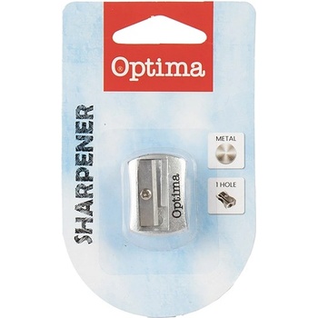 Optima Острилка optima метална с 1 отвор 1 бр. /бланка 100042 (100042)