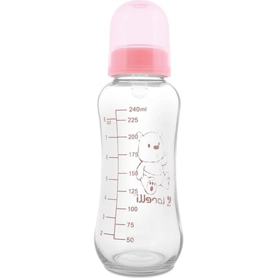 Lorelli СТЪКЛЕНО ШИШЕ 240 МЛ blush pink (3800166100234)