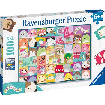 Ravensburger Пъзел Ravensburger от 100 XXL части - Squishmallows (13391)