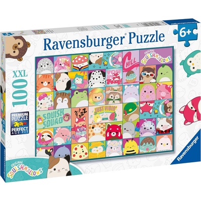 Ravensburger Пъзел Ravensburger от 100 XXL части - Squishmallows (13391)
