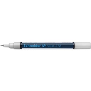 Schneider Лаков маркер, 0, 8 мм, SCHNEIDER "Maxx 278", бял 127849 (127849)
