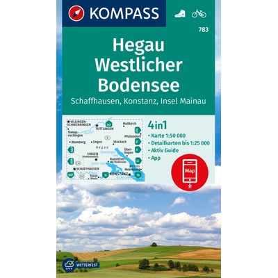 783 Hegau, Westlicher Bodensee 1: 50 000 KOMPASS
