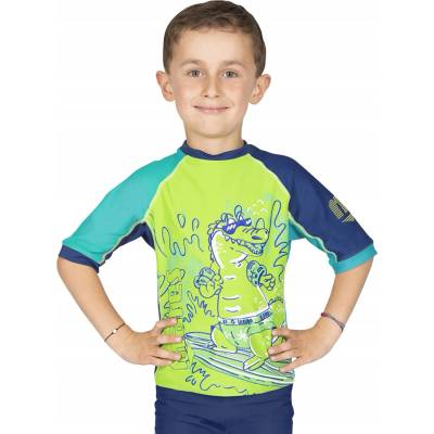 MARES Rashguard SHIELD Kid Zelená