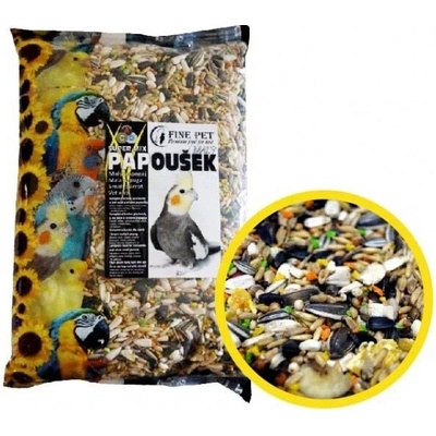 Fine Pet Super Mix Malý papoušek 0,8 kg