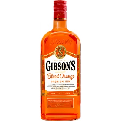 Gin Gibsons Blood Orange 37,5% 0,7 l (holá láhev)