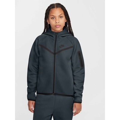 Nike Суитшърт g nsw tch flc hd fz ls - pd