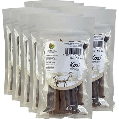 Bohemia Pet Food BOHEMIA kozí tyčinky multipack 10 x 85 g