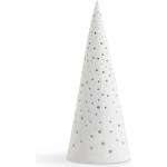 Kähler Design Бял коледен свещник, изработен от костен порцелан, височина 30 cm Nobili - Kähler Design (692419)