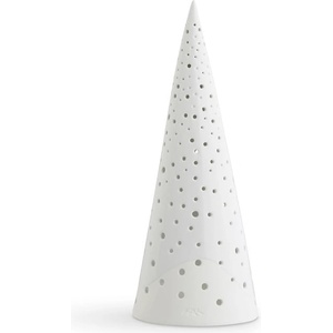 Kähler Design Бял коледен свещник, изработен от костен порцелан, височина 30 cm Nobili - Kähler Design (692419)