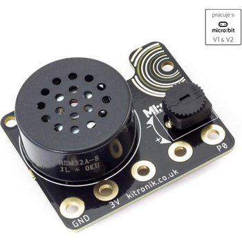 Kitronik MI:sound reproduktorová doska BBC micro:bit V1 V2