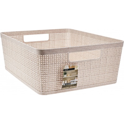 Storagesolutions Plastový úložný koš 35 x 29 x 13 cm